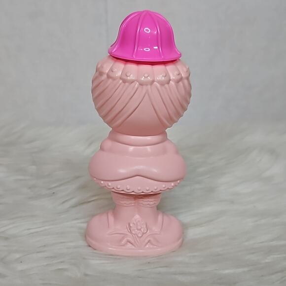 Vintage Avon Mary Had a Little Lamb Pink Squeeze Shampoo Bottle - Picture 2 of 5